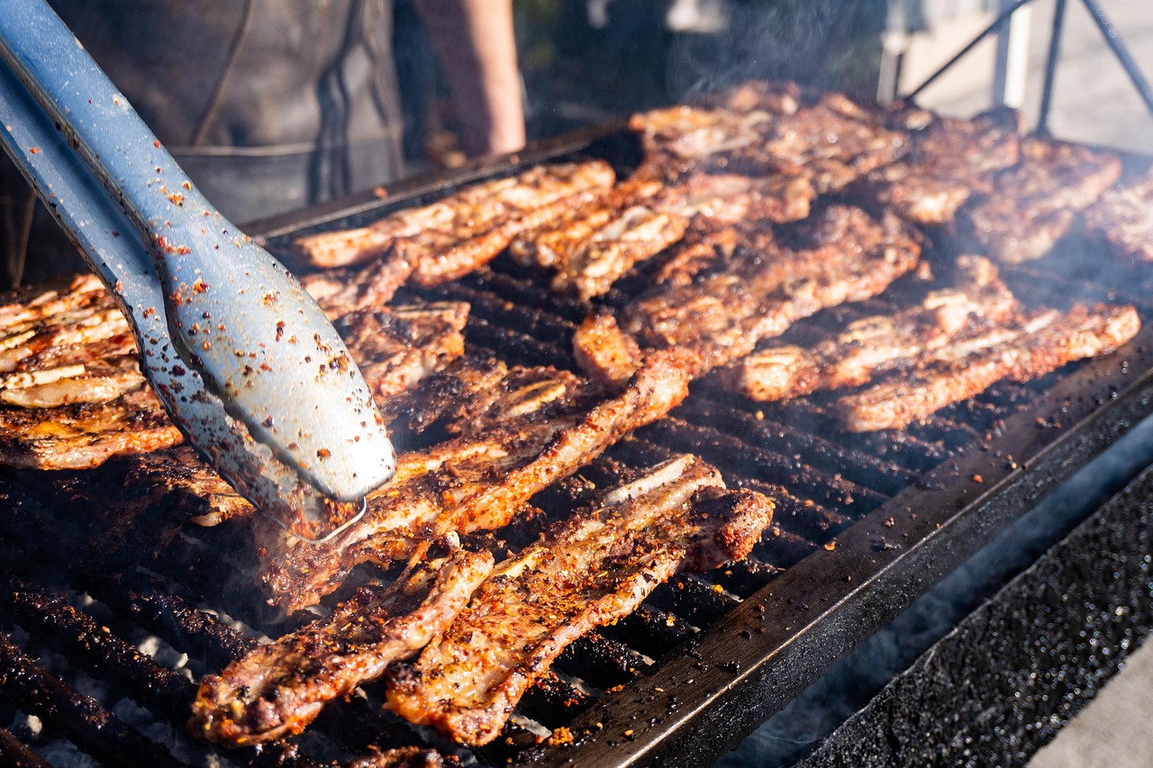 Tira de asado a la brasa